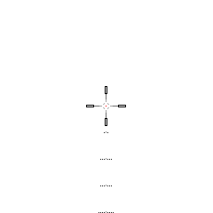 Here it is all cleaned up and more modern looking. I took a few of the range finder rails and added a bit of transparency to a few of the other lines so that it doesn't obscure vision while seeking targets n shit